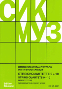 String Quartets, Nos. 9–10 Study Score