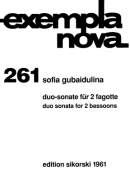 Duo Sonata for Two Bassoons Score and Parts