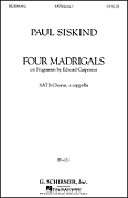 Four Madrigals SSAATTBB a cappella
