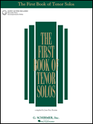 The First Book of Tenor Solos Book/ Online Audio