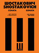 Cover for Sonata for Violin and Piano, Op. 134 : DSCH by Hal Leonard
