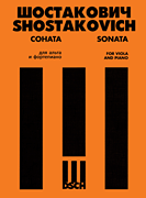 Cover for Sonata for Viola and Piano, Op. 147 : DSCH by Hal Leonard