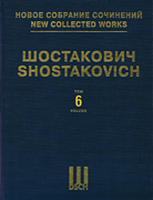 Product Cover for Symphony No. 6, Op. 54 New Collected Works of Dmitri Shostakovich – Volume 6 DSCH Hardcover by Hal Leonard