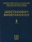 Product Cover for Symphony No. 9, Op. 70 New Collected Works of Dmitri Shostakovich – Volume 9 DSCH Hardcover by Hal Leonard