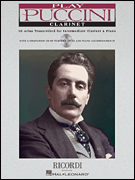 Play Puccini 10 Arias Transcribed for Clarinet & Piano