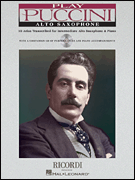 Play Puccini 10 Arias Transcribed for Alto Saxophone & Piano