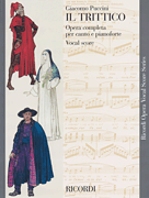 Puccini – Il Trittico Opera Vocal Score Series
