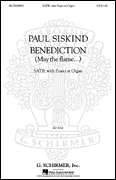 Benediction (May the Flame...) SATB, with Piano or Organ