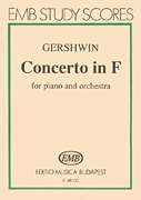 Concerto in F for Piano and Orchestra Study Score