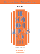 The Second Book of Baritone/Bass Solos Part II Book Only