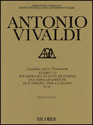 Laudate pueri Dominum RV601 Critical Edition Score