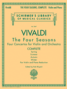 Antonio Vivaldi – The Four Seasons, Complete Schirmer Library of Classics Volume 2047