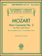 Concerto No. 2, K. 417 Schirmer Library of Classics Volume 2049