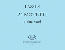 24 Two-part Motets Latin 2 Part