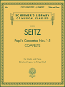 Pupil's Concertos, Complete Schirmer Library of Classics Volume 2054<br><br>Violin and Piano