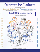 Clarinet Quartets for Beginners – Volume 1 for 4 Clarinets or 3 Clarinets and Bass Clarinet