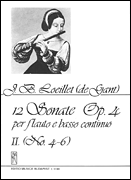 12 Sonatas for Flute and Basso Continuo, Op. 4 Volume 2