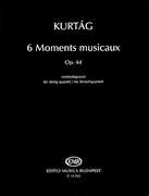 6 Moments musicaux, Op.44 for String Quartet
