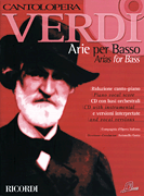 Verdi Arias for Bass Cantolopera Series<br><br>Book/ CD Pack