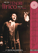 Arias for Lyric Tenor Cantolopera Series<br><br>Book/ CD Pack