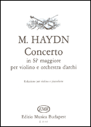 Violin Concerto in B-Flat Major, MH 36 Violin and Piano Reduction