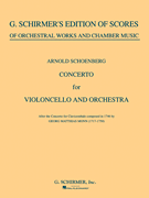 Concerto for Cello & Orchestra Full Score