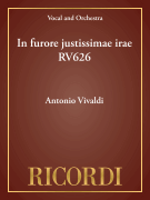 In furore justissimae irae RV626 Critical Edition Parts