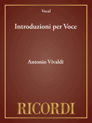 Introduzioni per Voce Critical Edition Score