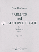 Prelude & Quadruple Fugue, Op. 128 Full Score