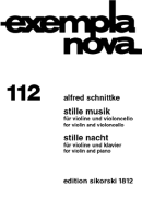 Stille Musik and Stille Nacht Score and Parts