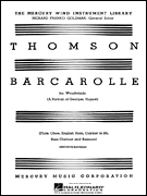 Barcarolle (A Portrait of Georges Hugnet) Score and Parts