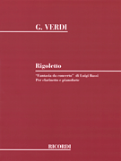 Rigoletto Fantasia da concerto Clarinet and Piano