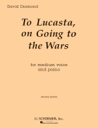 To Lucasta (On Going to Wars) Voice and Piano