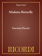 Madama Butterfly Vocal Score