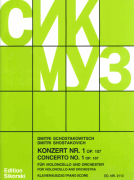 Concerto No. 1 for Violoncello and Orchestra, Op. 107 – Revised Edition Violoncello and Piano Reduction