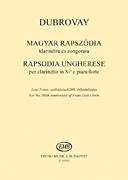 Hungarian Rhapsody Clarinet in B-flat and Piano
