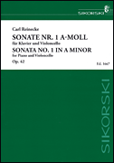 Sonata No. 1 in A minor, Op. 42 Piano and Violoncello