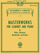 Masterworks for Clarinet and Piano Set of Two Accompaniment CDs<br><br>Schirmer's Library of Musical Classics Volume 1747-C