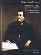 Chamber Arias (Arie de Camera) Voice and Piano