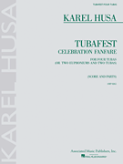 Karel Husa – Tubafest Four Tubas (or Two Euphoniums and Two Tubas)<br><br>Celebration Fanfare<br><br>Score and Parts