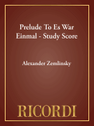 Prelude To Es War Einmal - Study Score