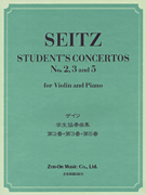 Student's Concertos Nos. 2, 3 and 5 Violin and Piano