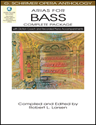 Arias for Bass – Complete Package with Diction Coach and Accompaniment Audio Online