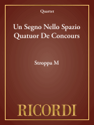 Un Segno Nello Spazio Quatuor De Concours