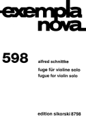 Fugue for Violin Solo Exempla Nova 598