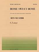 Home Sweet Home: Fantasie Von Dem Englischen Volkslied Piano Solo