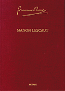 Manon Lescaut<br><br>Puccini Critical Edition Vol. 3 Subscriber price within a subscription to the series: $282.00