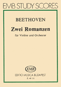 Two Romances for Violin and Orchestra (F Major, G Major) Score