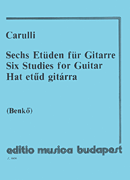 Six Studies Solo Guitar