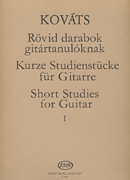 Short Studies, Volume 1 Guitar Solo